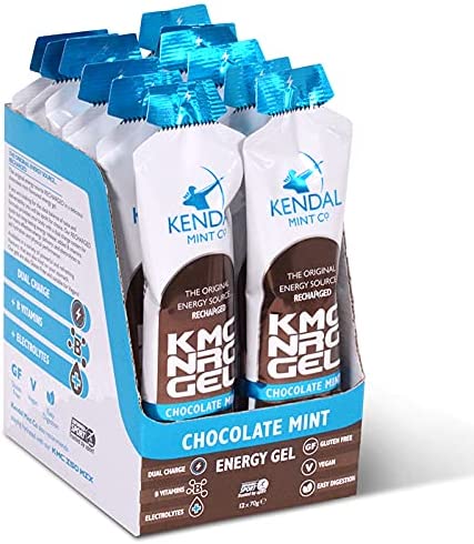 Kendal Mint Co Energy Gels Chocolate Flavour 12 x 70g