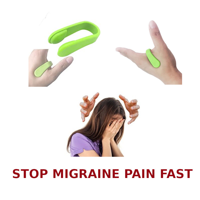 Natural Hand Massager for Tension Headache and Migraine Relief