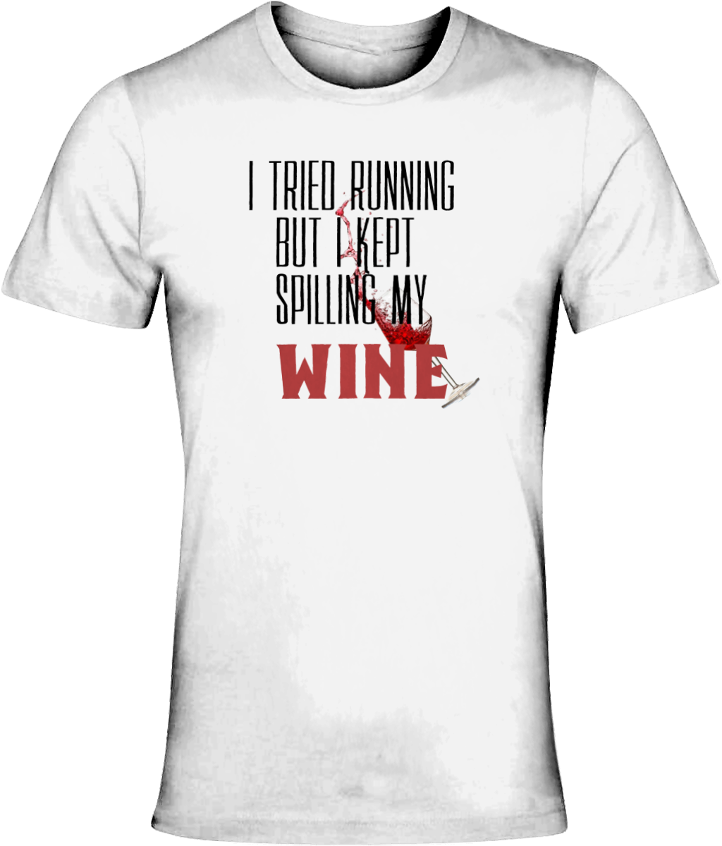 I tried Running Wine T Shirt