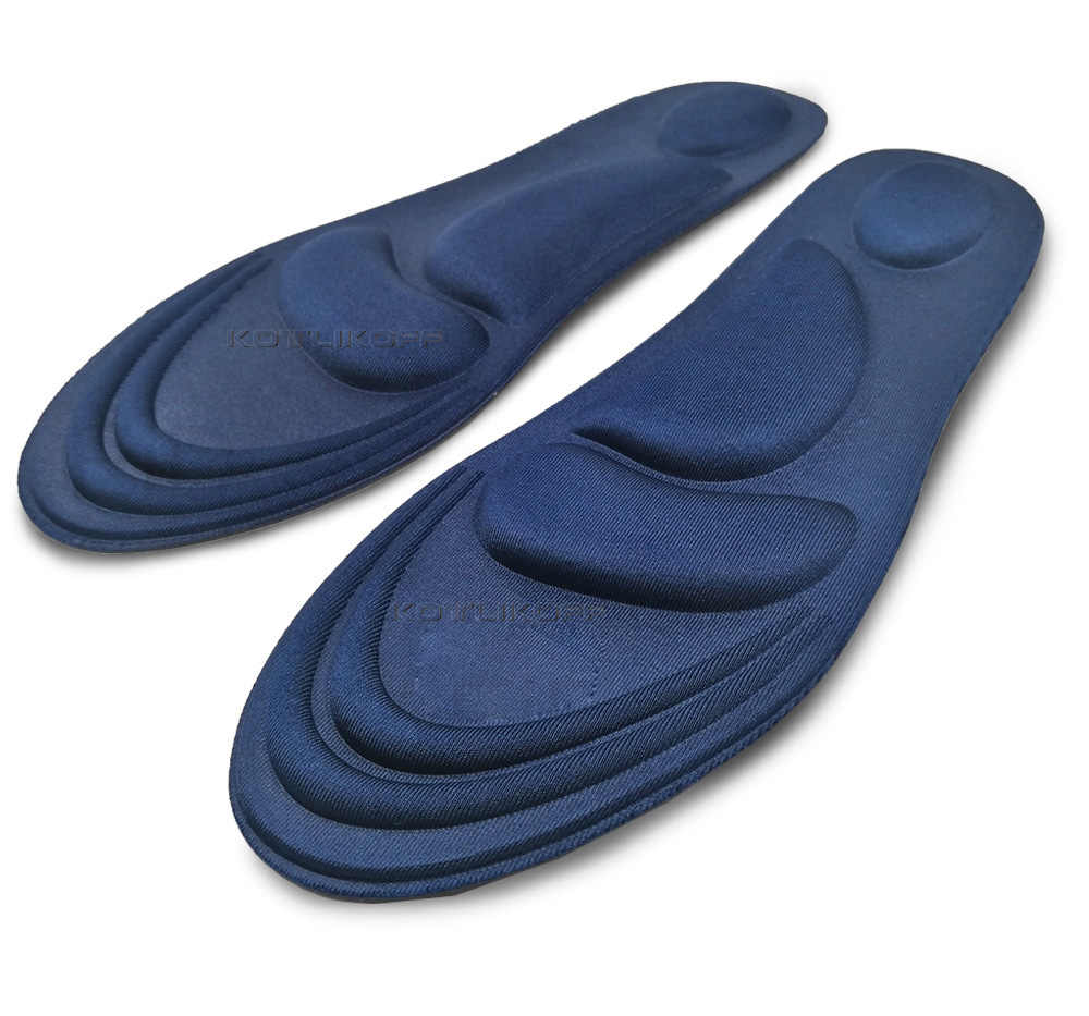 Unisex Pain Free 4D Stretch Breathable Orthopedic Pad Memory Foam Cushion Insoles