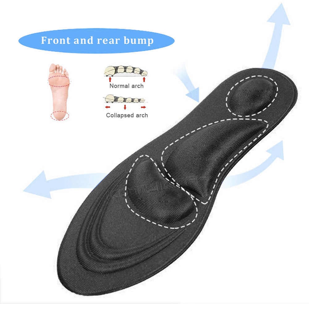 Best Unisex Pain Free 4D Stretch Breathable Orthopedic Pad Memory Foam Cushion Insoles