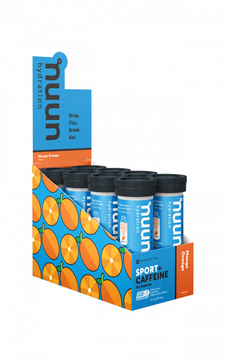 Nuun Sport with Caffeine Tablets 10 Tabs X 8