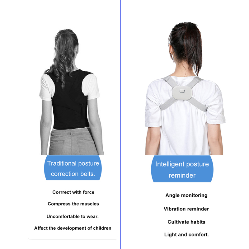 Buy Vibrate Smart Back Posture Corrector Back Intelligent Brace Support Belt Shoulder Training Ireland
