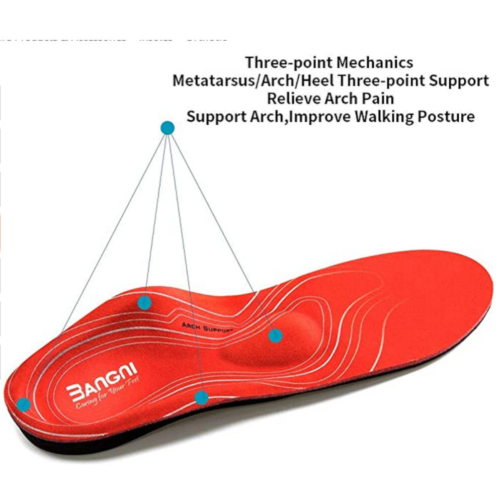Best Orthotic Insole High Arch Foot Support Medical Functional Insoles